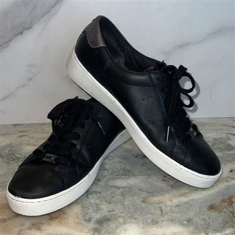 michael kors irving lace up black|Michael kors irving lace up sneakers + FREE SHIPPING.